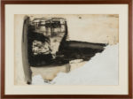 Carlo Ramous dipinto 1964 senzatitolo 34x50