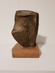 Carlo Ramous scultura bronzo 1959 Dilatazione h24,5x18,6x10