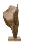 Carlo Ramous scultura bronzo 1959 mattino di vento h93x47x31