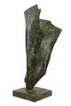 Carlo Ramous scultura bronzo 1959 risveglio h104x41x34