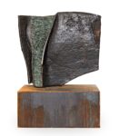 Carlo Ramous scultura bronzo 1961 dilatazione h134x98