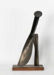 Carlo Ramous scultura ferro 1968 airone h71x37x17