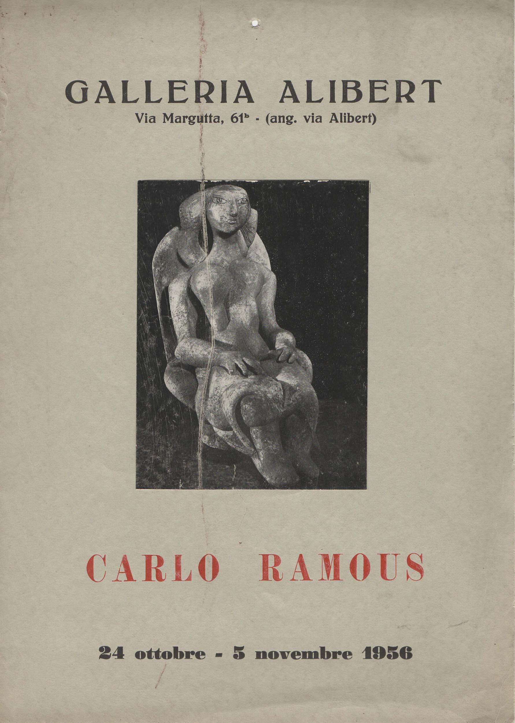 1956 – Galleria Alibert – Carlo Ramous