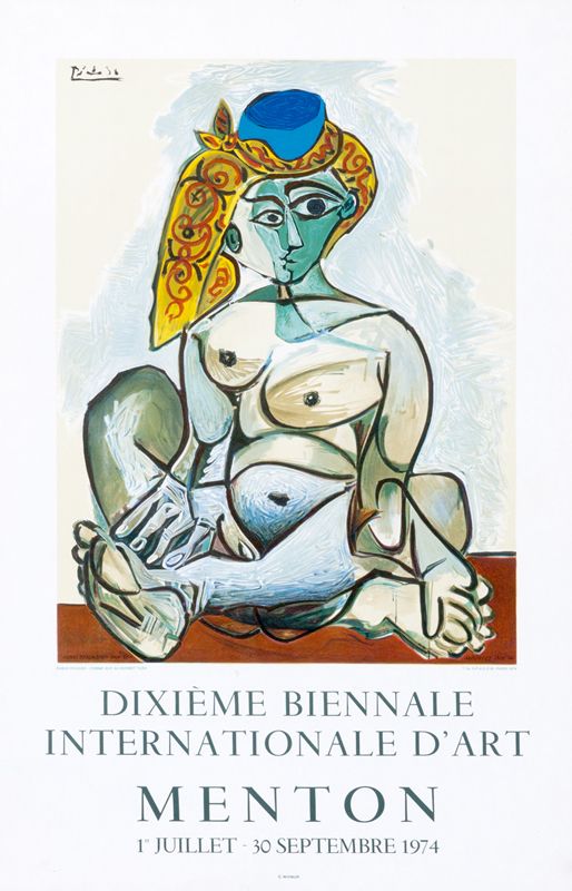 1974 – Dixieme Biennale Internationale d’art Menton